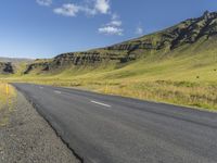 Highland Road Landscape of Iceland