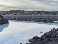 Iceland Highlands: Contrails and Atmospheric Views