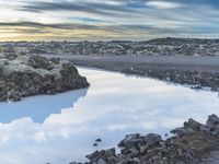 Iceland Highlands: Mountain Lake in the Daylight