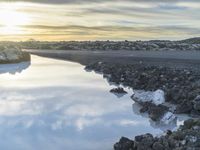 Iceland Highlands: Mountain Lake in the Daylight