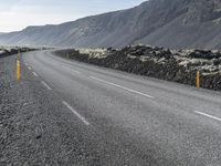 Iceland Mountain Road Landscape