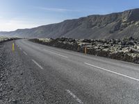 Iceland Mountain Road Landscape