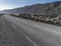 Iceland Mountain Road Landscape