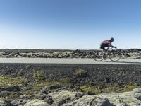 Iceland Mountain Road in Rugged Landscape