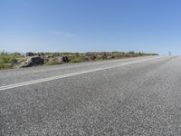 Iceland Road Through Grassy Plains - Nature 001