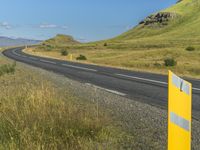 Iceland Road Through Mountain Landscape