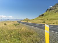 Iceland Road Through Mountain Landscape