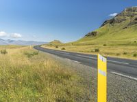 Iceland Road Through Mountain Landscape