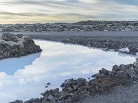 Iceland: Water Resources and Lagoon in Nature