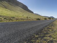 Icelandic Highlands Dirt Road Landscape