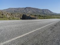 Icelandic Highlands Road Through Mountain Landscape