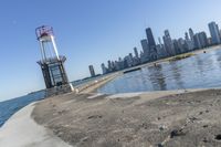 Illinois Urban Jetty: A Bridge Overlooking the Sea