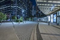 Toronto Night Cityscape: Illuminated with Artificial Lights