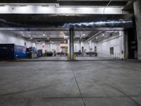 Industrial Factory and Loading Dock in Los Angeles, USA
