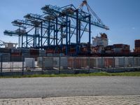 Industrial Harbor in Bremerhafen, Bremen, Germany 003