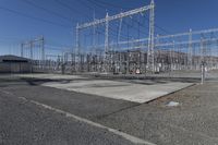 Industrial Landscape in South Island, New Zealand