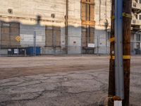 Industrial Landscapes of Los Angeles: A Clear Day on a Californian Asphalt Road