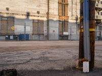 Industrial Landscapes of Los Angeles: A Clear Day on a Californian Asphalt Road