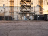 Industrial Scene in Los Angeles, California