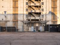 Industrial Scene in Los Angeles, California