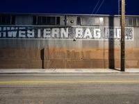 Industrial Nightscape: Los Angeles Arts District