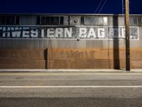 Industrial Nightscape: Los Angeles Arts District