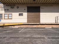 Industrial Road in Los Angeles, USA