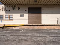 Industrial Road in Los Angeles, USA