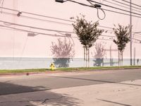 Industrial Roadside View with Los Angeles Warehouse