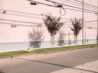 Industrial Roadside View with Los Angeles Warehouse