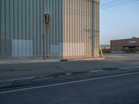 Industrial Warehouse with Clear Sky in Salt Lake City, Utah