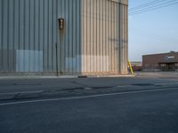 Industrial Warehouse with Clear Sky in Salt Lake City, Utah