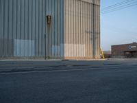 Industrial Warehouse with Clear Sky in Salt Lake City, Utah