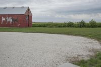 Iowa Agricultural Land: Dirt Road and Fields (005)