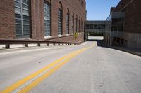Iowa City: Urban Architecture and Clear Sky