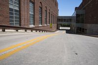 Iowa City: Urban Architecture and Clear Sky