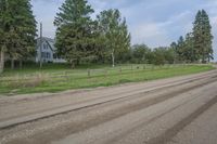 Iowa Fields Land Lots under Grey Sky 001