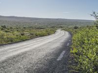 Island Road: Asphalt and Stunning Landscape of Iceland