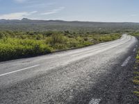 Island Road: Asphalt and Stunning Landscape of Iceland