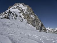 Italian Alps: Snow-Covered Mountains