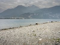 Italian Coastal View: Overlooking the Sea