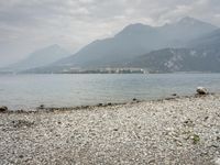 Italian Coastal View: Overlooking the Sea