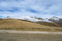 Italian Landscape on a Cloudy Day: A View of the Mountains