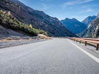 Italian Mountain Road: A Day View
