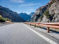 Italian Mountain Road: A Day View
