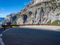 Italian Mountain Road: Nature's Breathtaking View