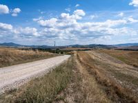 Italian Rural Beauty: Gravel Road in Tuscany