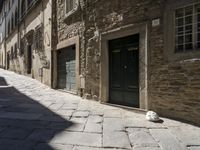 Italian Town in Tuscany with Classic Architecture