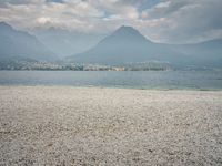 Beautiful Lake View in Italy: A Mountain Landscape