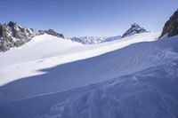 Italy France Snowy Mountains Tourist Attraction